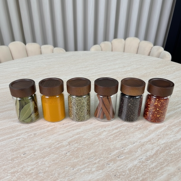 Bavary Acacia Kruidenpot | 6 delig | 250 ml
