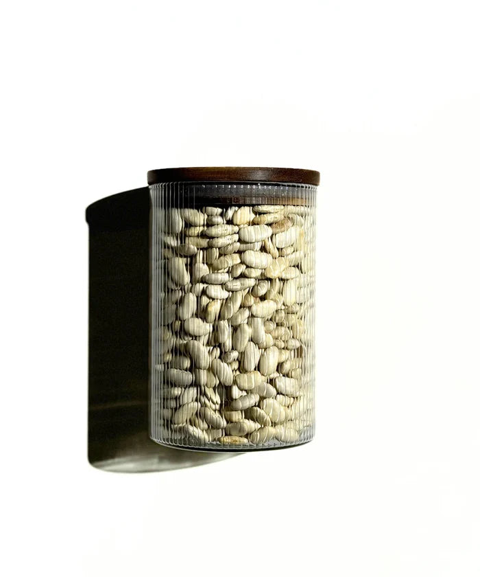 ZH Acacia Voorraadpot Stripe | 2 stuks | 1000 ML