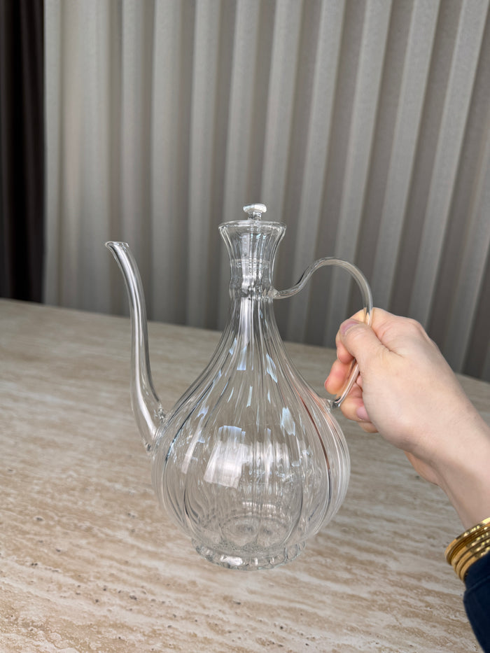 BVR Aesthetic Glazen Kan / Oliefles 750 ML