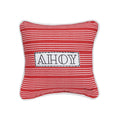 Ahoy Throw Pillow