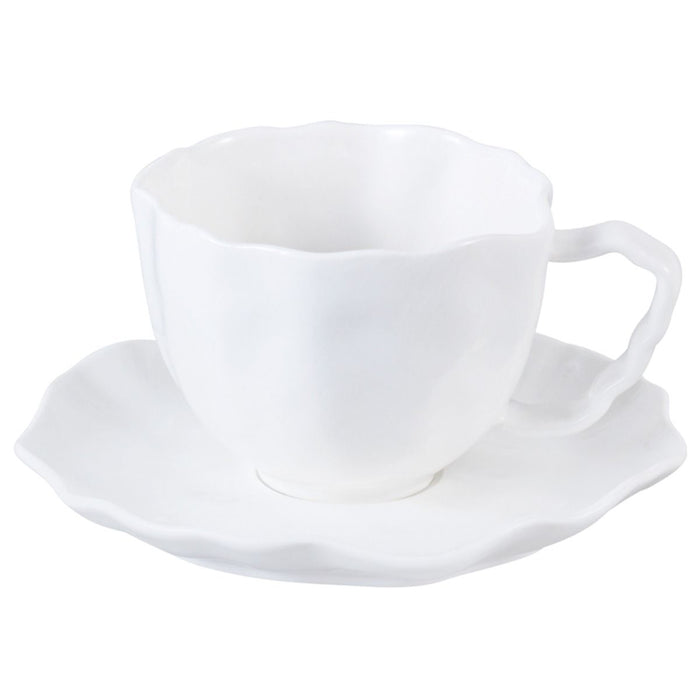 BRICARD PORCELAIN Angles Espresso set 12 delig | 6 Persoons Wit