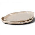 BRICARD PORCELAIN ANGLES SCHALENSET 24,3 CM | TAUPE 2-DELIG