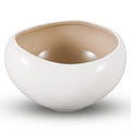 BRICARD PORCELAIN Barles / Cupido Beige | White Kom 11.5xH7.6cm Per Stuk