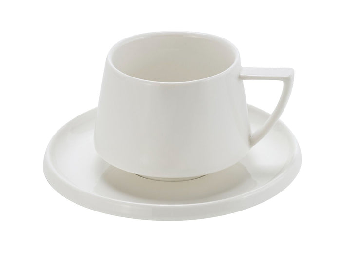 BRICARD PORCELAIN BELLON ESPRESSOSET WIT 12-DELIG | 6 PERSOONS
