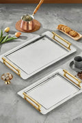 polochef Beren Gold Dienblad set | 2 Delig