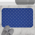Blue Anchor Bath Mat
