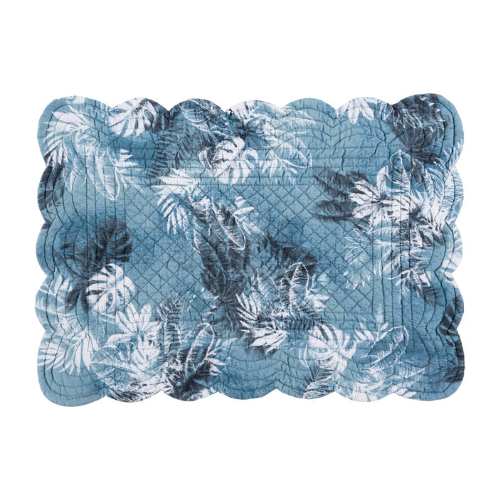 Blue Forest Palms Placemat Set