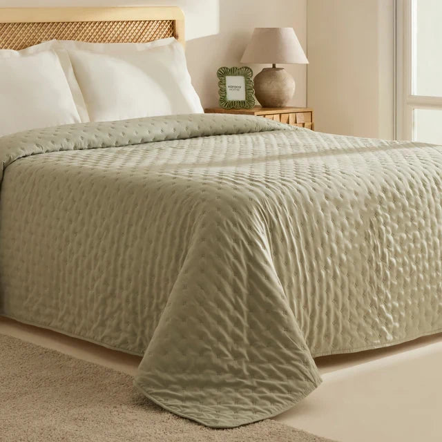 Breezy Bedsprei Green– 230 x 240 cm