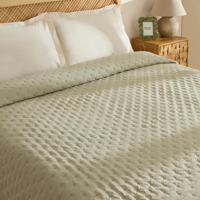 Breezy Bedsprei Green– 230 x 240 cm