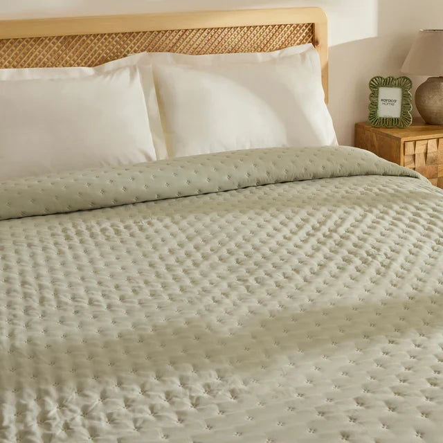 Breezy Bedsprei Green– 230 x 240 cm