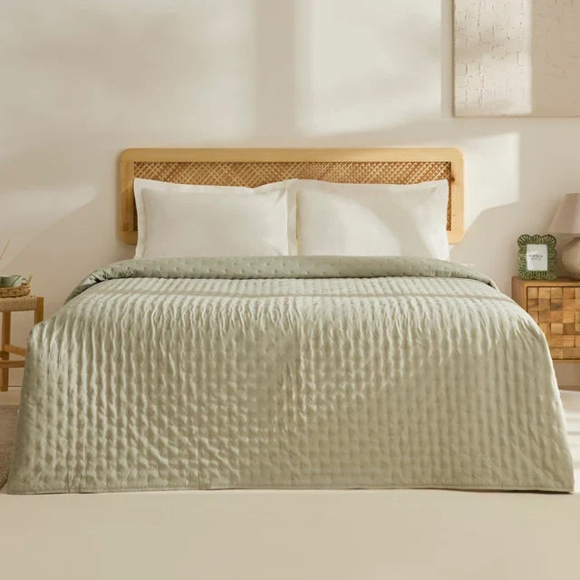 Breezy Bedsprei Green– 230 x 240 cm