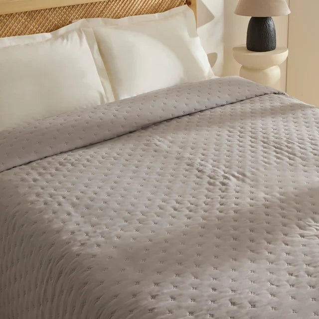 Breezy Bedsprei Grijs – 230 x 240 cm