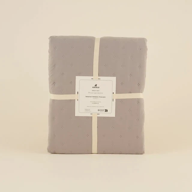 Breezy Bedsprei Grijs – 230 x 240 cm