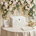LimanOnline.com - Liman Home Decor Bruiloft Enveloppendoos / geldkist Wit