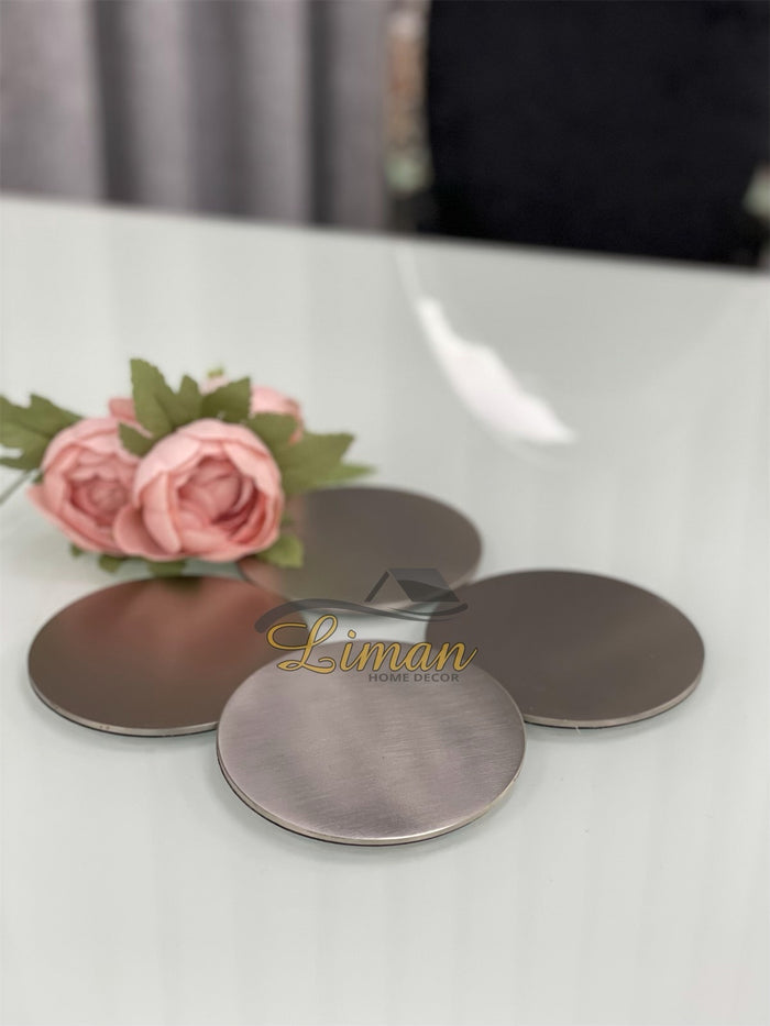 S|P Collection Cheers 4 Delig Glasonderzetter Zilver