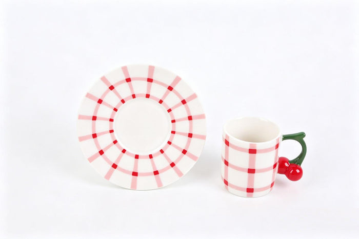 BVR Cherry Espressoset 12 Delig | 6 Persoons