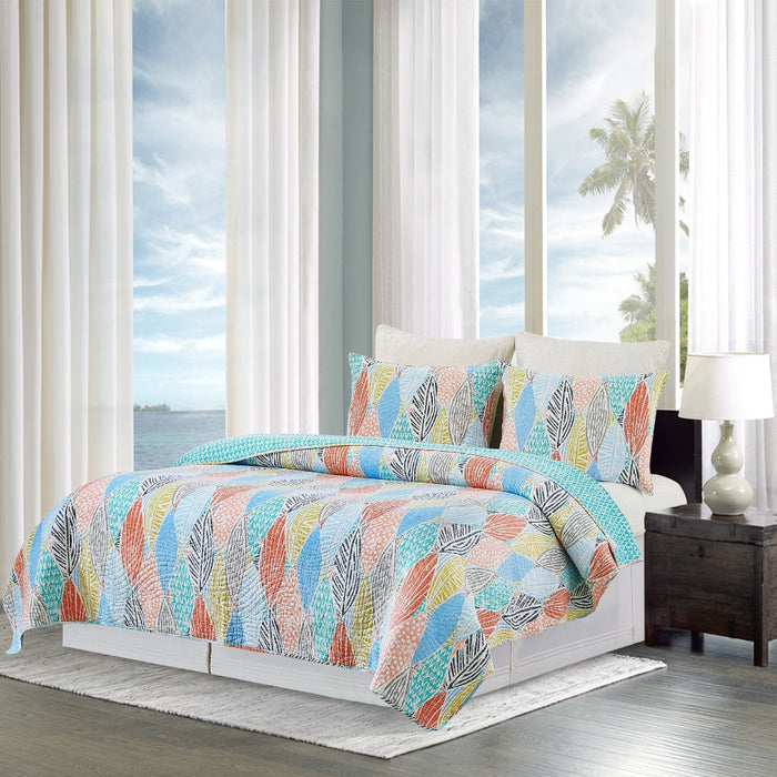 Colorful Surf Quilt Set