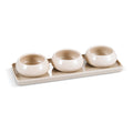 LIV Cosmo Snack- / aperitiefset | 4-delig | beige