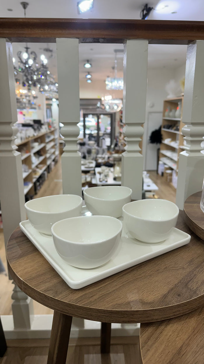 Bavary Cupido Schalenset 5 delig | Wit