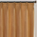 Custom Beth Textured Yellow Jacquard Room Darkening Curtains / Drapes | MIFU Decor