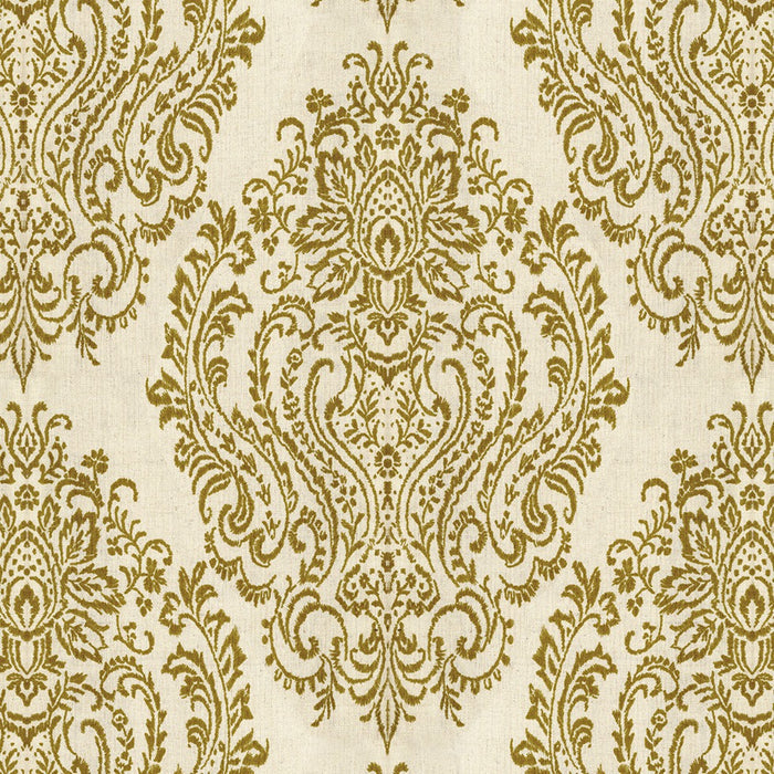Custom Damask Cotton-Linen Floral Print Curtains / Drapes | MIFU Decor