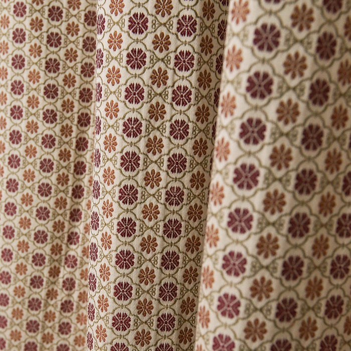 Custom Idyllist 100% Organic Cotton Floral Room Darkening Curtains / Drapes | MIFU Decor
