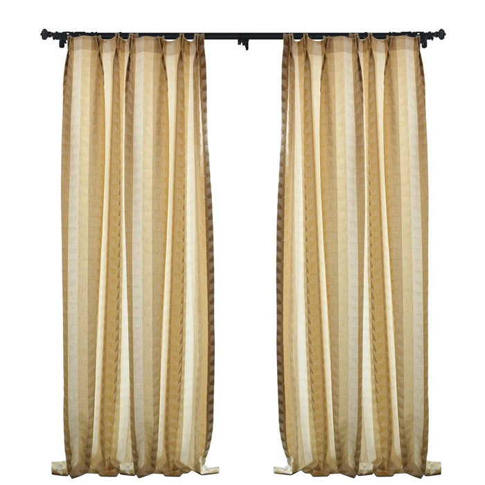 Custom Innocence Double-Sided Jacquard Curtains / Drapes | MIFU Decor