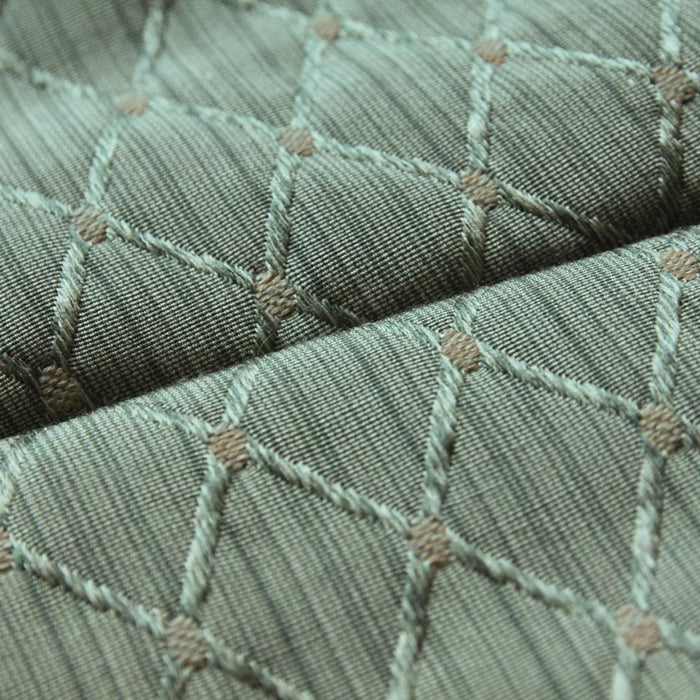 Custom Jo Geometric Jacquard Blackout Curtains / Drapes | MIFU Decor