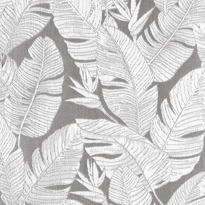 Custom Jungle Floral Jacquard Room Darkening Curtains / Drapes | MIFU Decor