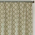 Custom Peace Double-Sided Jacquard Room Darkening Curtains / Drapes | MIFU Decor