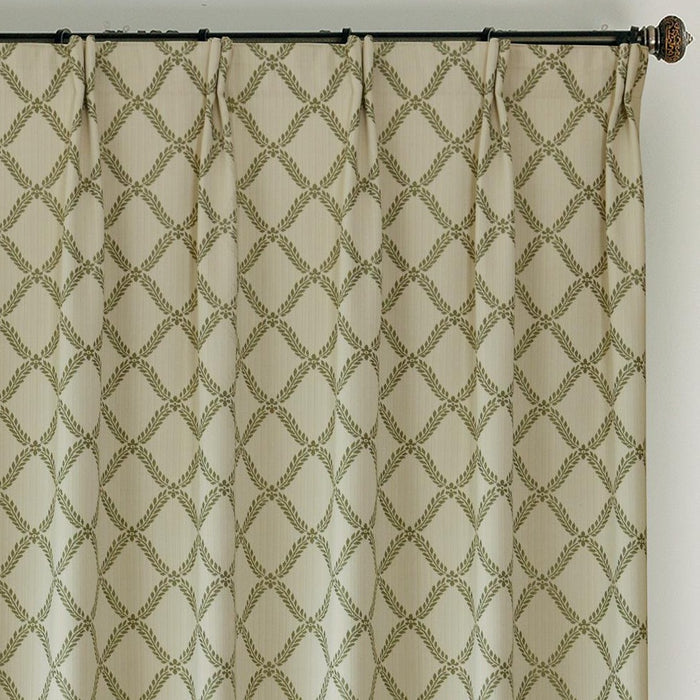 Custom Peace Double-Sided Jacquard Room Darkening Curtains / Drapes | MIFU Decor