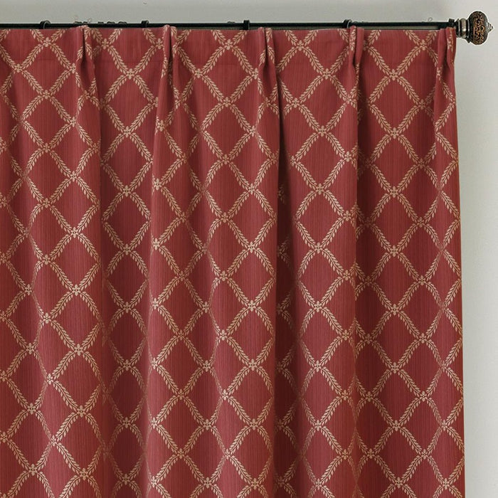 Custom Peace Double-Sided Jacquard Room Darkening Curtains / Drapes | MIFU Decor
