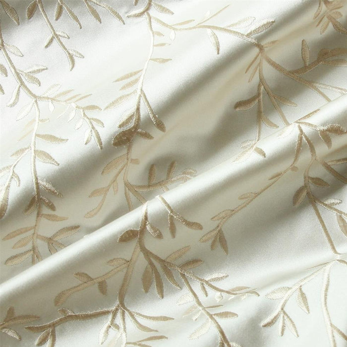 Custom Rosalind Luxurious Silky Chinoiserie Embroidered Curtains / Drapes | MIFU Decor