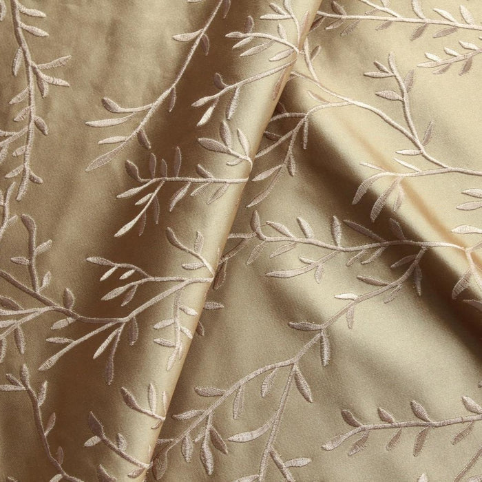 Custom Rosalind Luxurious Silky Chinoiserie Embroidered Curtains / Drapes | MIFU Decor
