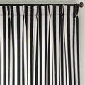 Custom Zebra Black & White Striped Curtains / Drapes | MIFU Decor