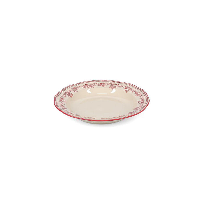 S|P Collection Diep bord 23/17xH4cm burgundy Cyril