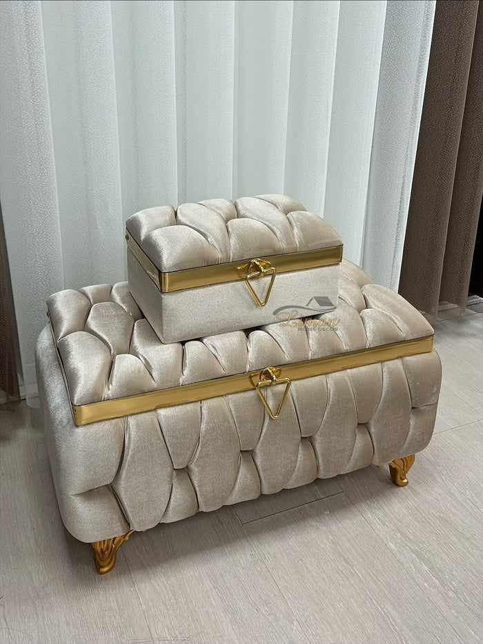 LimanOnline.com - Liman Home Decor Elena Bruidkisten Beige