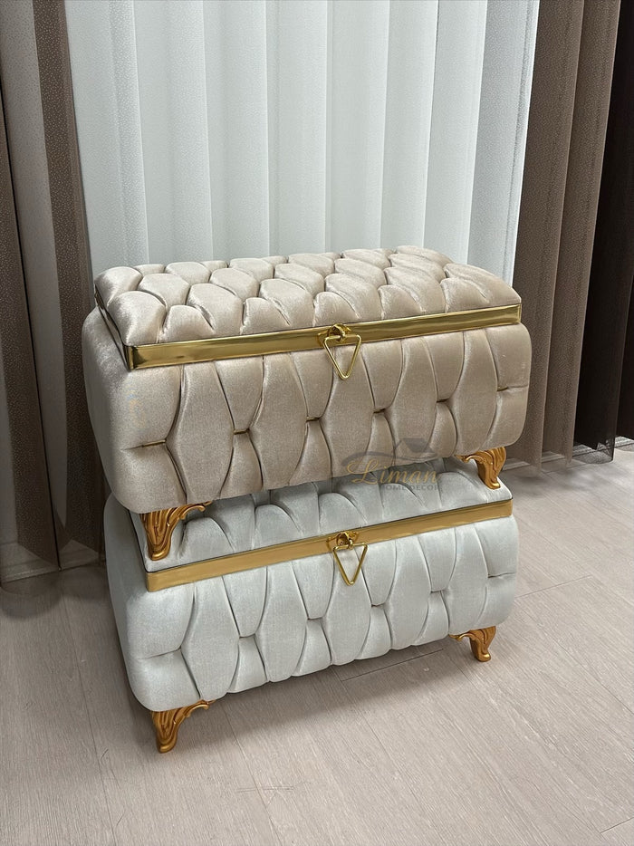 LimanOnline.com - Liman Home Decor Elena Bruidkisten Beige