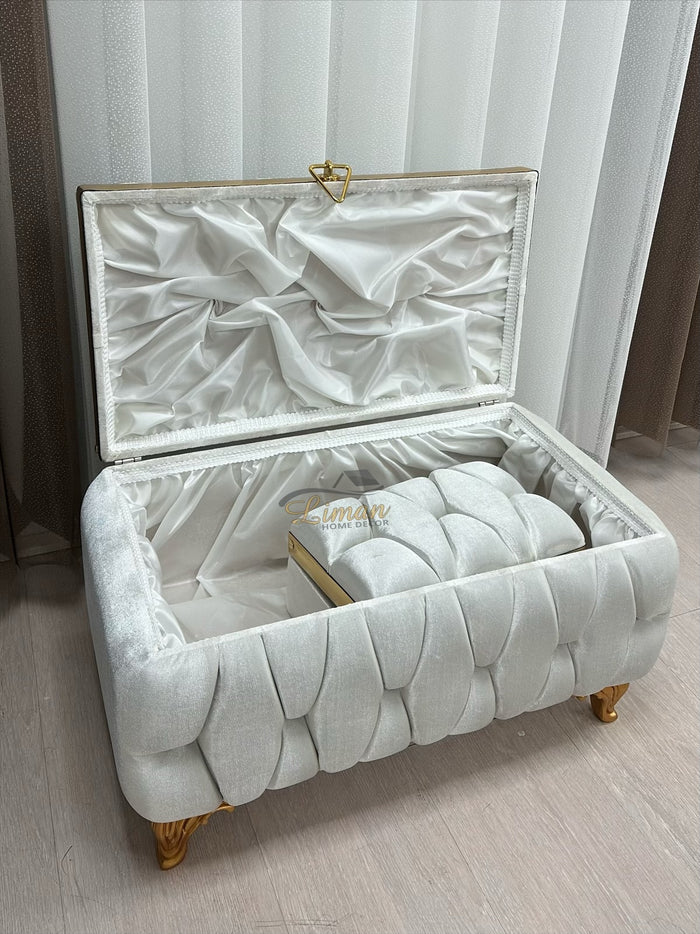 LimanOnline.com - Liman Home Decor Elena Bruidkisten Wit