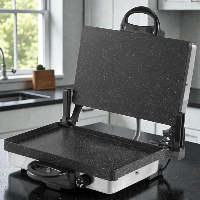 FERVEO Ferveo Exclusive Sanna Multi Grill Apparaat RVS | Graniet