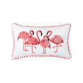 Flamingo Family Throw Pillow