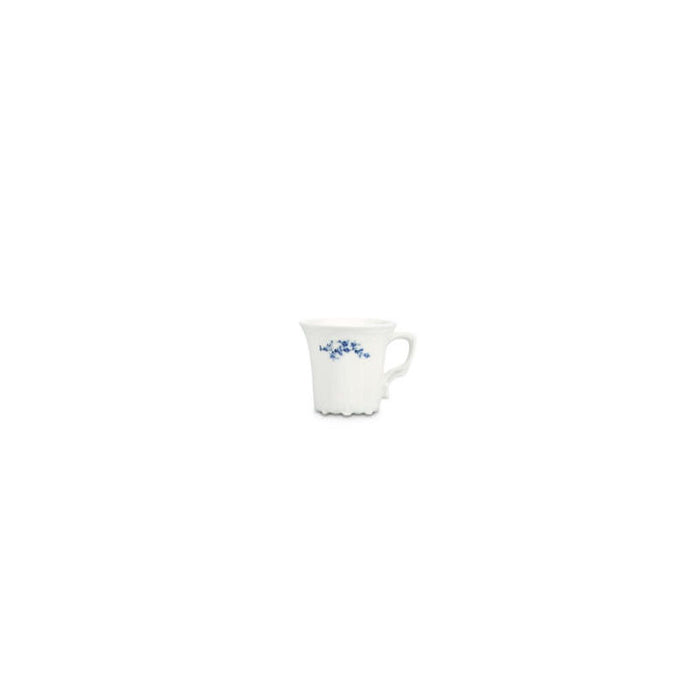 Flower Retro Blue Espresso- / mokkaset 12-Delig | 6-Persoons