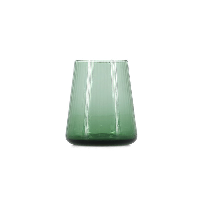 S|P Collection Glas 30cl donkergroen Ray - set/4