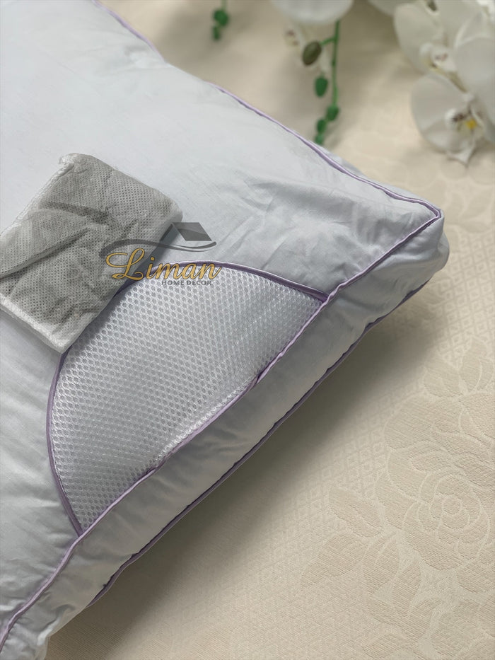 Liman Home Decor - Liman Online GULCE LAVENDEL MICROGELL HOOFDKUSSEN 50X70 CM