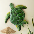 Hand Hammered Sea Turtle Wall Hanging