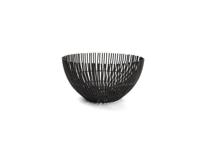 S|P Collection Iris Draadmand 18,5xH9cm zwart