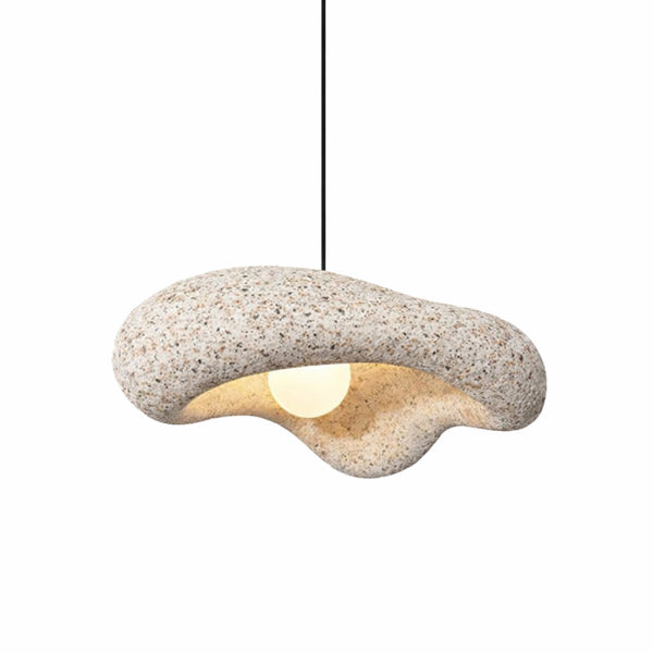 LimanOnline.com - Liman Home Decor Japandi Hanglamp Ø 50 cm Zenica Zand Steenlook