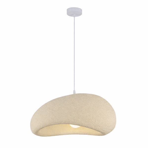 LimanOnline.com - Liman Home Decor Japandi Hanglamp Ø 60 cm Vaduz Beige Steenlook