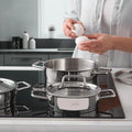 JUMBO Jumbo Assos 6-delige roestvrijstalen Omelet pannenset