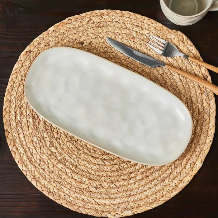 KARACA Karaca Aria Beige | Serveerschaal 31 cm